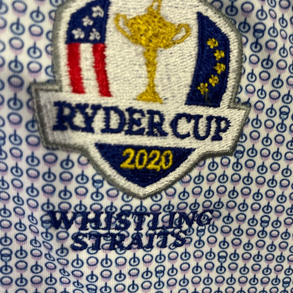 Ryder Cup 2020 short sleeve golf shirt @ Whistling Straights golf course.